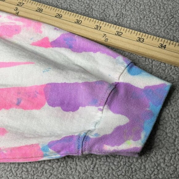 Disney Spirit Jersey Shirt Mens 2XL Neon Tie Dye Disneyland Resort Long Sleeve - Picture 12 of 14